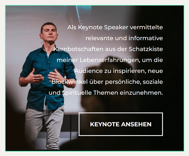 Keynote Speaker, Coach & Gesundheitsberater 