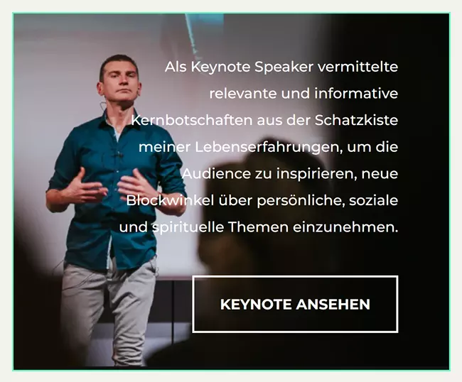 Keynote Speaker, Coach & Gesundheitsberater für  Wien